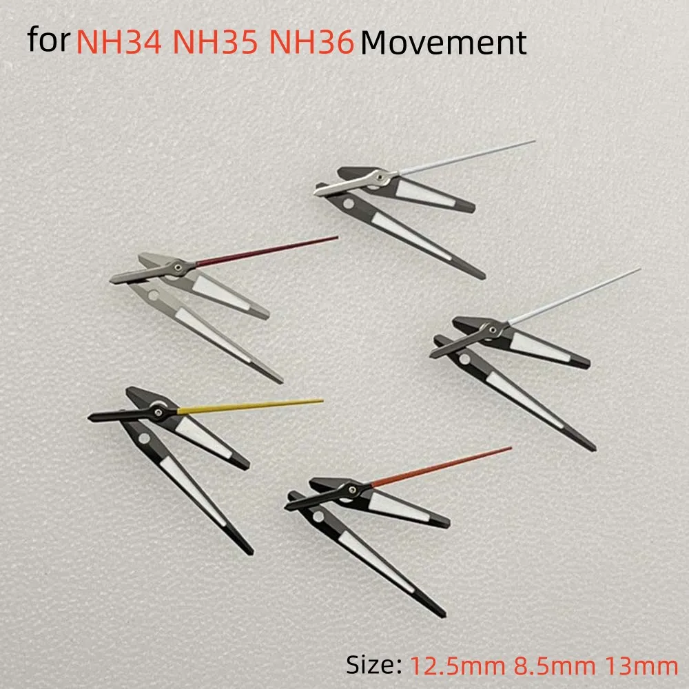 Top Trends: High Quality NH35 Watch Hands Green Luminous Pointers Needles Fits For NH34 NH35 NH36 Movement Shoppable Styles