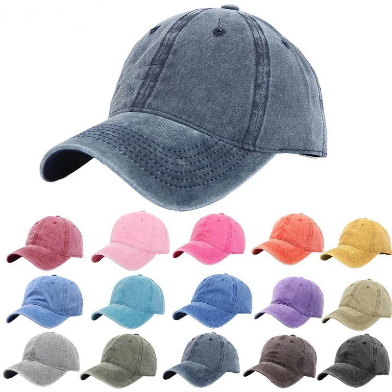 Top Trends: Vintage Baseball Cap Hip Hop Washable Cotton Adjustable Cap Hats For Men Wholesale And Retail Of Unisex Hats Shoppable Styles