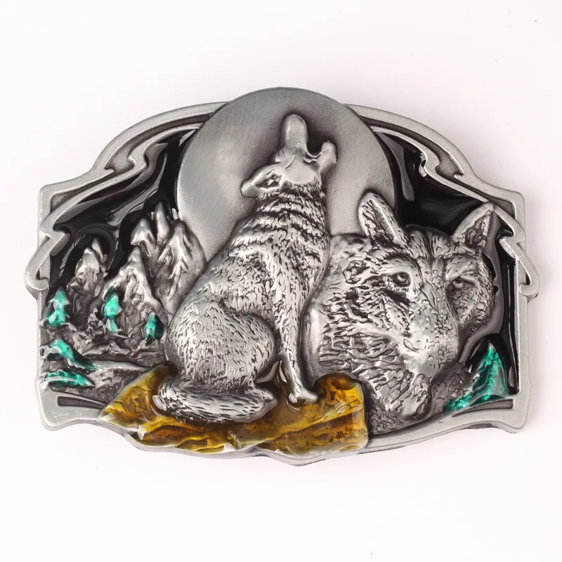 Top Trends: Jungle Wolf Belt Buckle Belt DIY Components Shoppable Styles