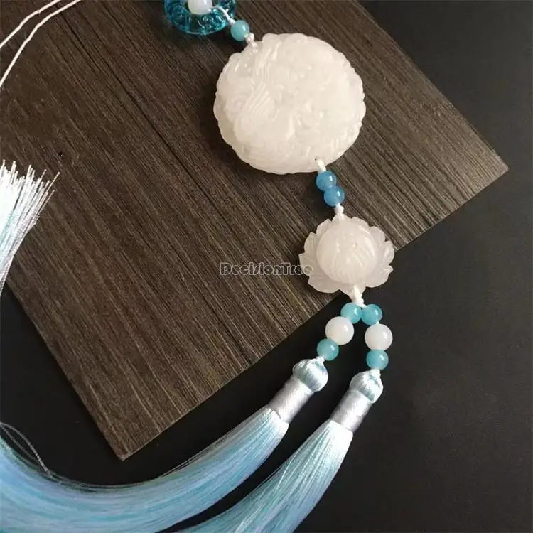 Top Trends: 2023 Ancient Retro Chinese Hanfu Waist Accessory With Dragon Phoenix Pattern Ancient Style Waist Fringe Elegant Daily Pendant Shoppable Styles