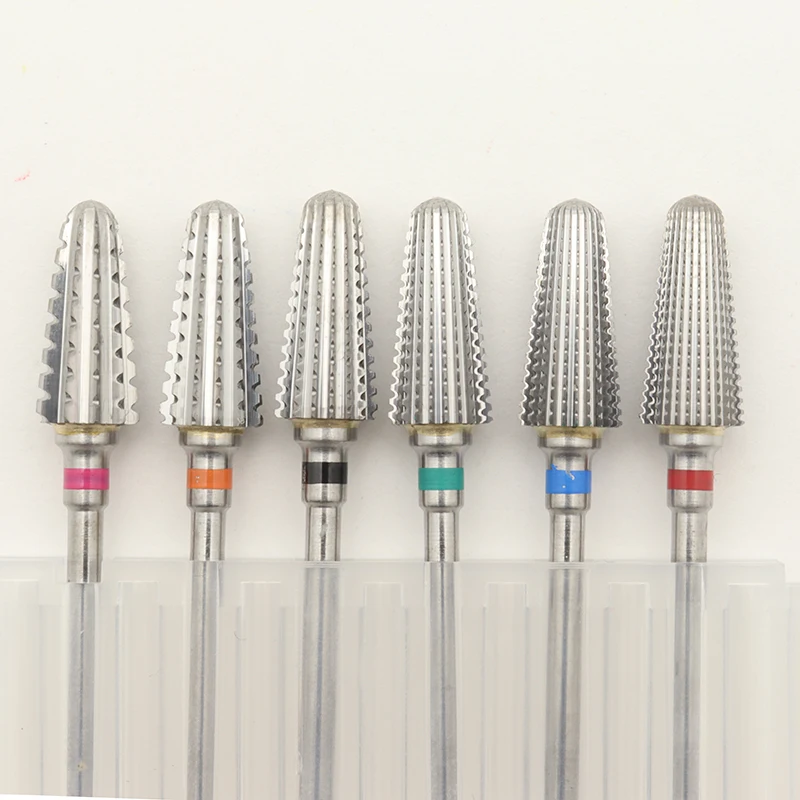 Top Trends: New 5 In 1 Tapered Safety Carbide Nail Drill Bits With Cut Drills Carbide Milling Cutter Manicure Remove Gel Nails Accessories Shoppable Styles - Image 6