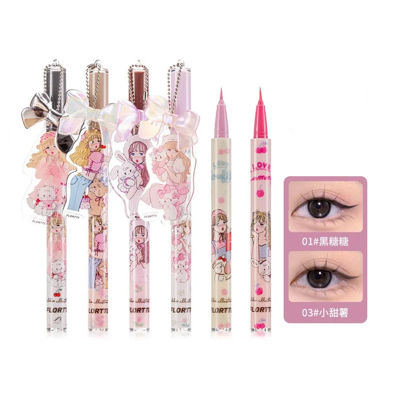 Top Trends: FLORTTE Flower Loria MIKKO Joint Color Waterproof Eyeliner Liquid Eyeliner Pen Shoppable Styles