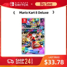 Nintendo Swtich - Mario Kart 8 Deluxe - Standard Edition - Game Deals Games Cartridge Physical Card 