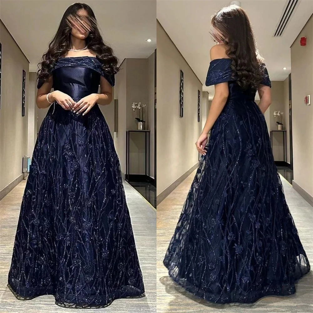 Top Trends: Prom Dresses Sparkle Off-the-shoulder Ball Gown Cocktail Sequin Flowers Satin Occasion Evening Gown Vestido Feminino Festa Luxo Shoppable Styles