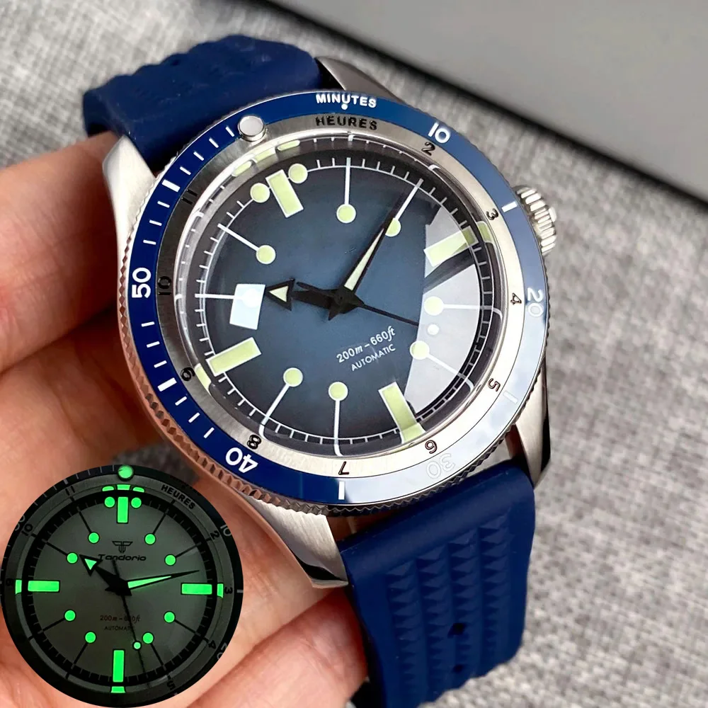 Top Trends: 20ATM Diving Watches Sapphire Glass Blue Automatic Mechanical Men Watch NH35 PT5000 40mm Luxury Casual Green Lume Reloj Hombre Shoppable Styles