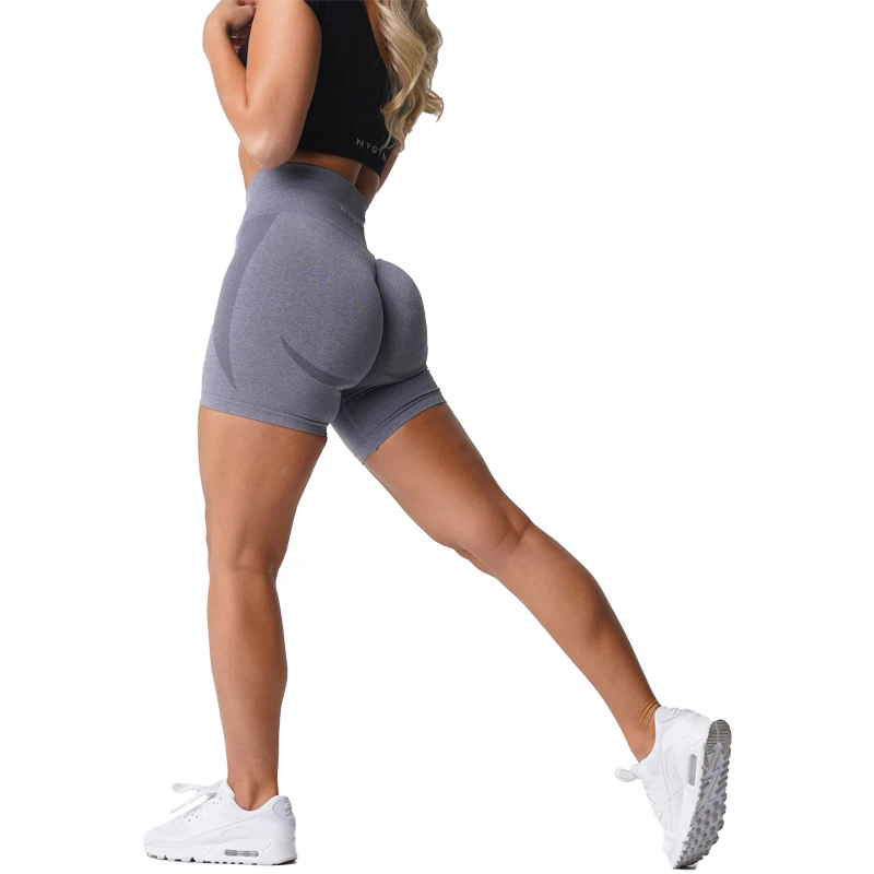 Top Trends: NVGTN Seamless Shorts For Women Push Up Booty Workout Shorts Fitness Sports Short Gym Clothing Yoga Shorts Shoppable Styles