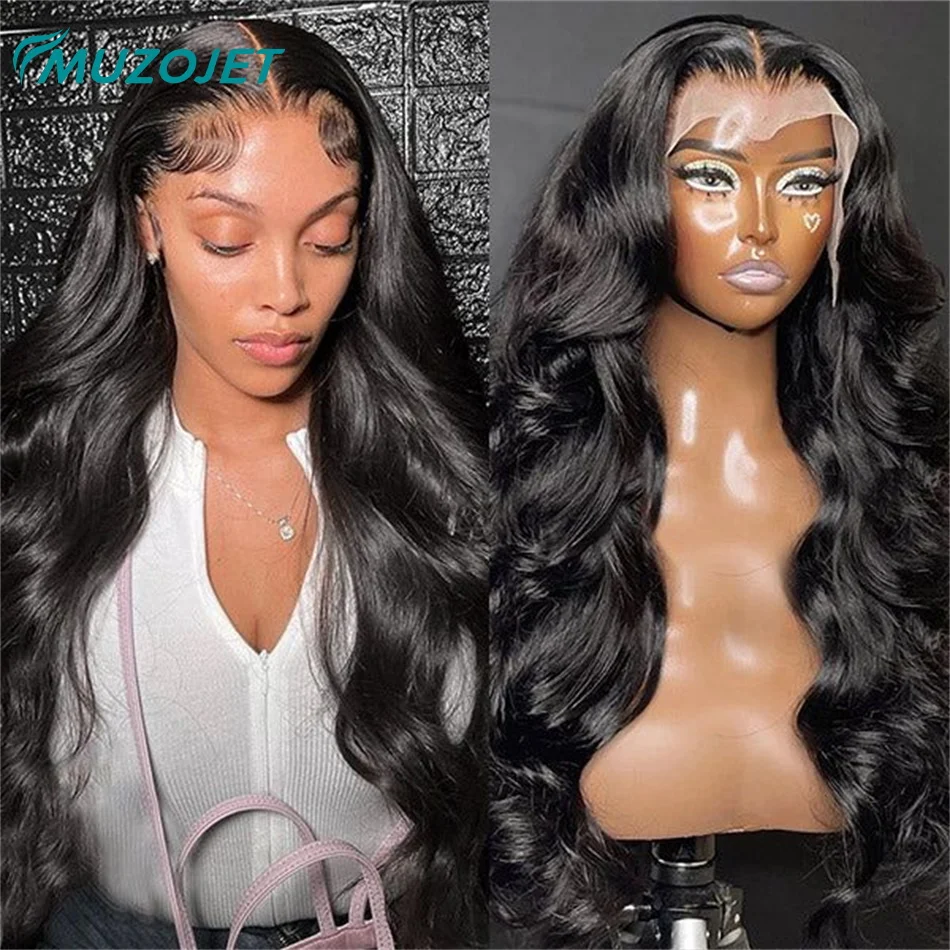 Top Trends: 13x6 HD Lace Frontal Wig Body Wave 30 Inch Brazilian Transparent Human Hair Wigs For Women Preplucked Lace Front Wig 180 Density Shoppable Styles