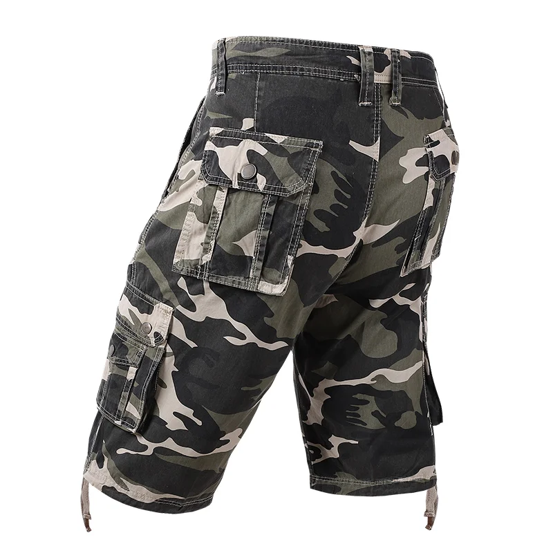 Top Trends: 2023 Summer Camouflage Cargo Shorts Men Cotton Military Outdoor Casual Shorts For Men Fashion Multi Pocket Tactical Short Pants Shoppable Styles