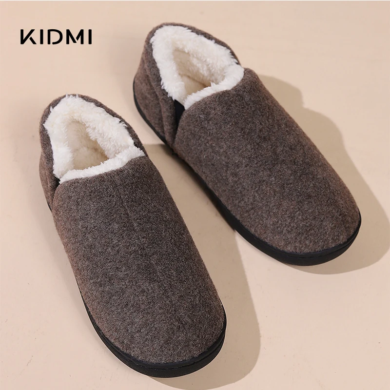 Top Trends: Kidmi Women Shoes House Shoes Men Outdoor Fur Antiskid Shoes For Women Winter Warm Fluffy Slippers Woman Ankle Fur Shoes 2024 Shoppable Styles