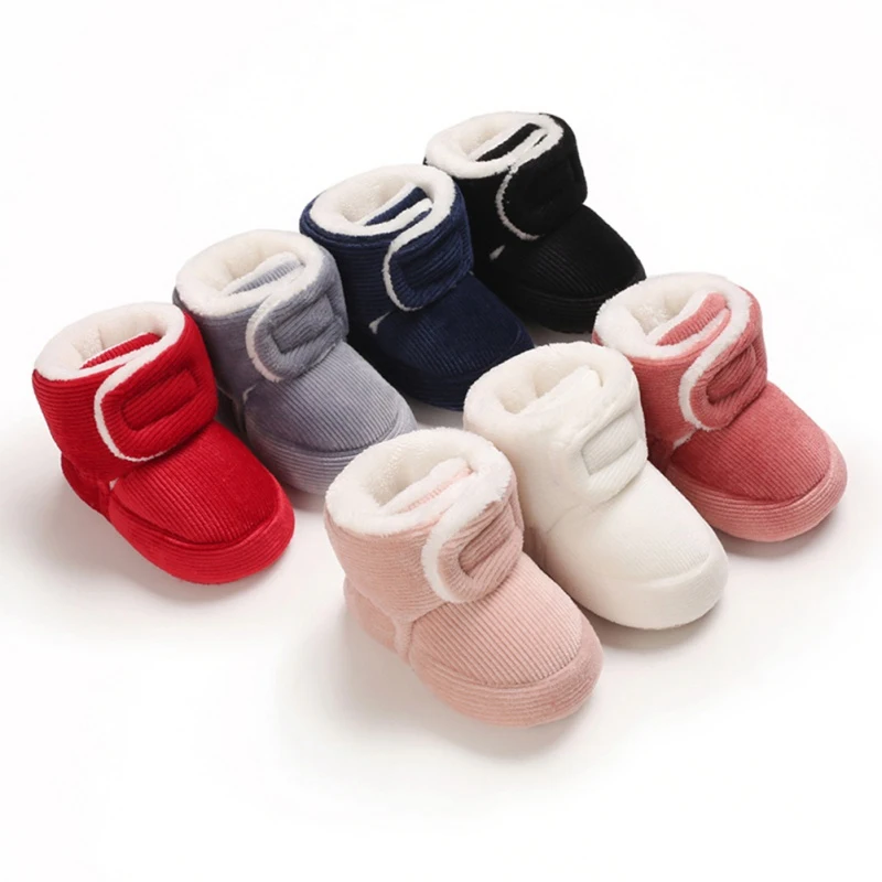 Top Trends: Winter Super Warm Newborn Shoes Baby Girls Princess Winter Boots First Walkers Soft Soled Infant Toddler Kids Boy Footwear Shoes Shoppable Styles