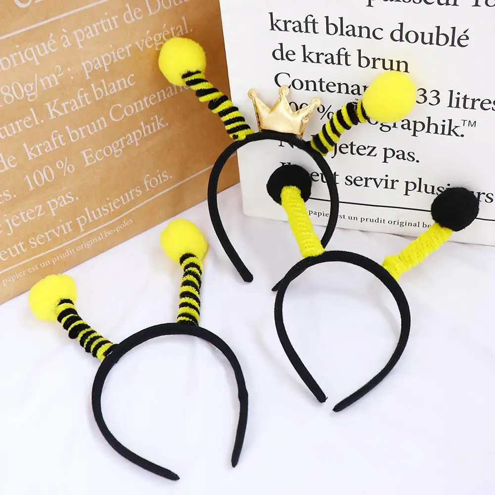 Top Trends: Band Halloween Holiday Headwear Bee Tentacle Headband Children Hair Accessories Korean Style Headwear Animal Hair Hoop Shoppable Styles