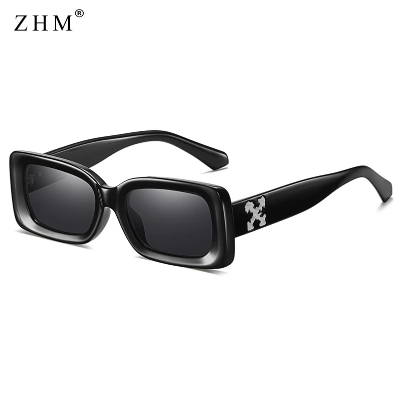 Top Trends: Fashion Luxury Brand Design Square Sunglasses Men Women Small Rectangle Street Sun Glasses Ladies Vintage Driving Custom Shades Shoppable Styles