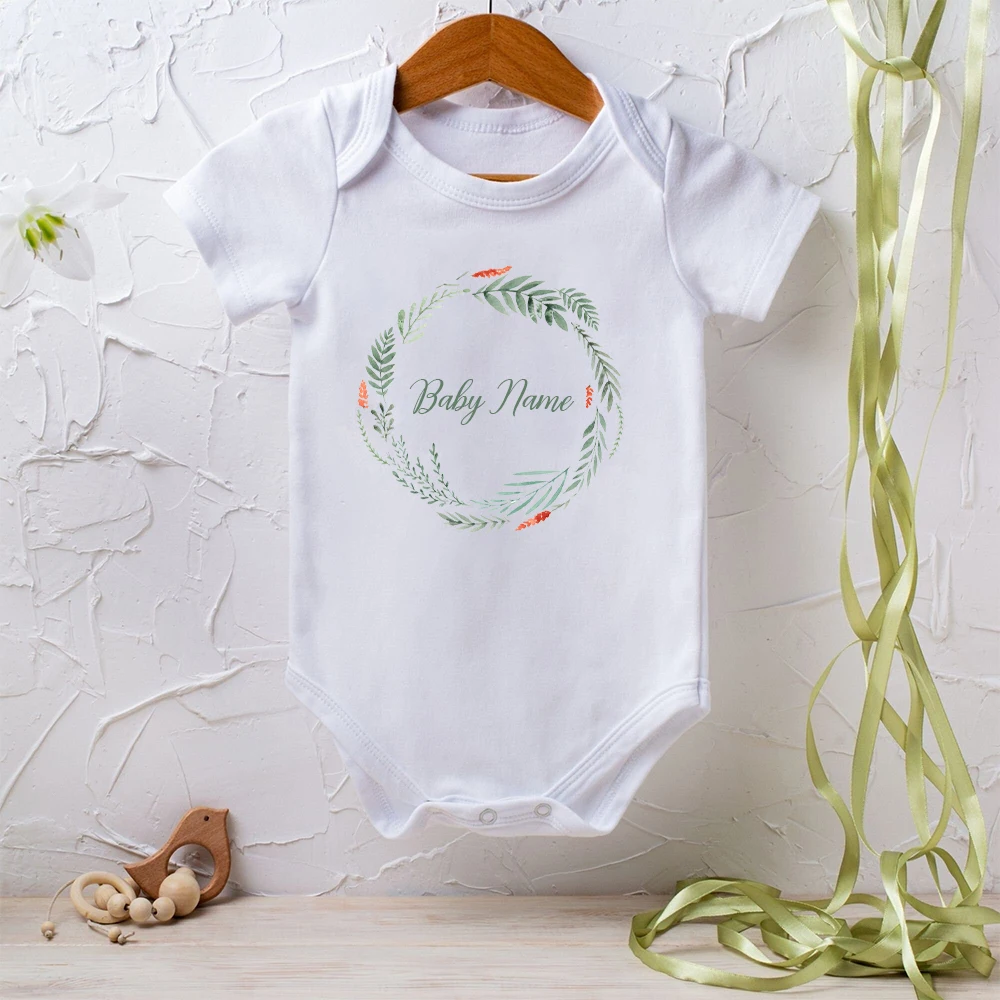 Top Trends: Personalized Baby Initial Onesie Newborn Romper Baby Shower Party Birth Gift Shoppable Styles