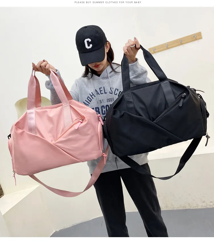 Top Trends: Travel Bag 2023 New Large Capacity Dry Wet Separation Fitness Bag Swimming Bag Single Shoulder Crossbody Bag Wholesale Shoppable Styles