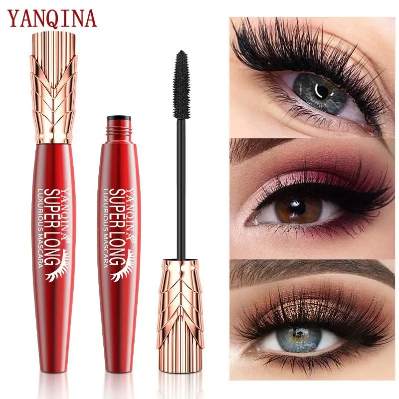 Top Trends: Crown Mascara Lengthening Thick Curly Mascara Waterproof 24h Lasting No Fading New Product Hot Sale 4D Mascara 10ml Shoppable Styles