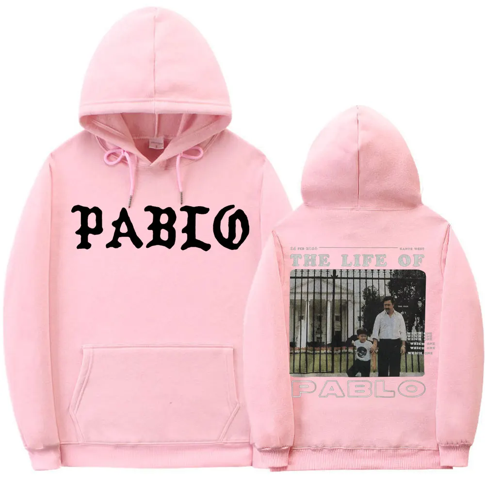 Top Trends: Hip Hop Rapper Kanye West & Escobar Jeen Yuhs The Life Of Pablo Inspired Album Cover Print Hoodie Men Autumn Winter Sweatshirt Shoppable Styles - Image 4