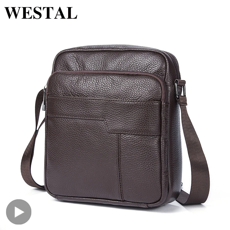 Top Trends: Genuine Leather Office Shoulder Messenger Women Men Bag Briefcase For Male Female Work Business Small Portable Handbag Storage Shoppable Styles