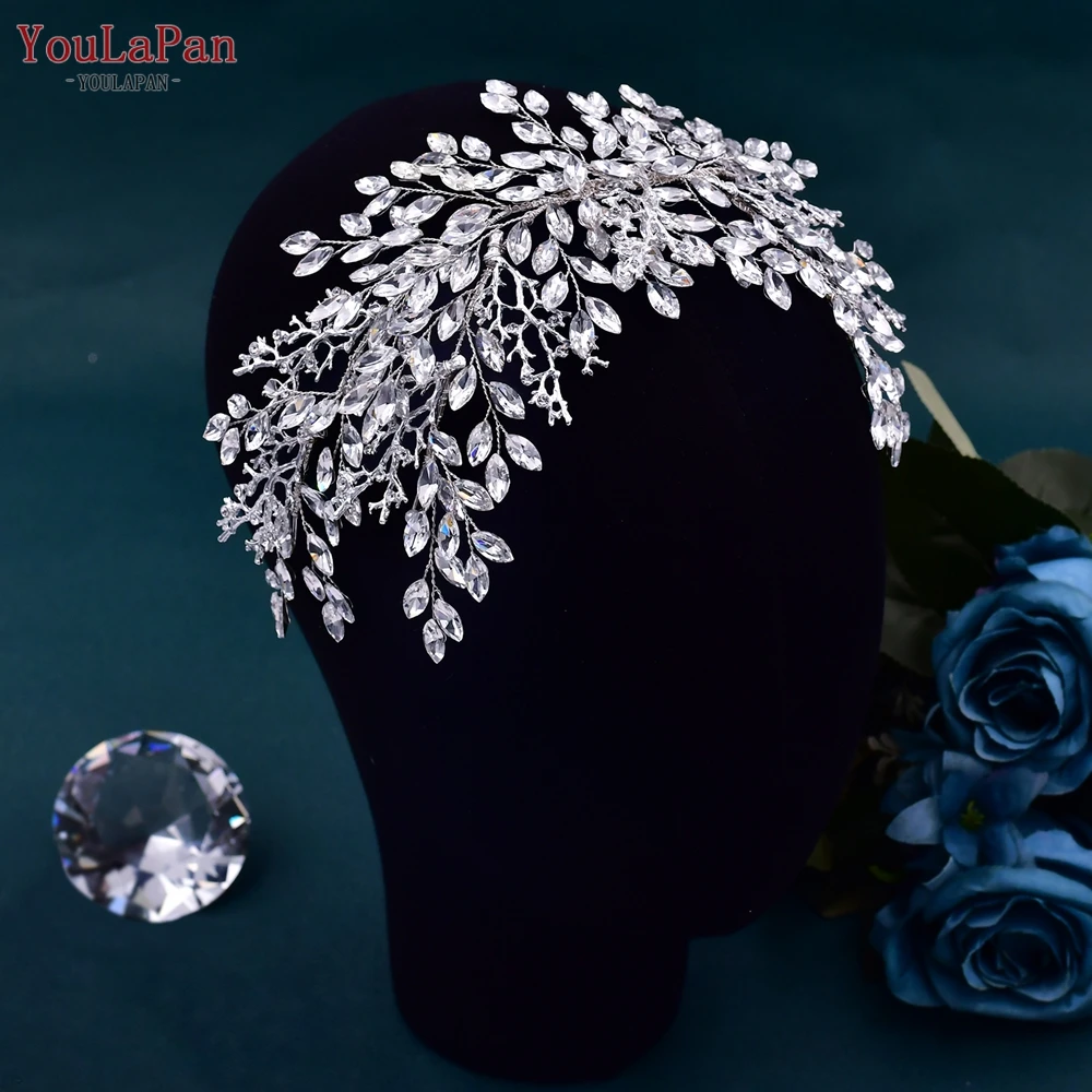 Top Trends: YouLaPan HP365 Bridal Headband Rhinestone Brides Tiara And Headdress Handmade Wedding Hair Accessories Princess Woman Headpiece Shoppable Styles - Image 2