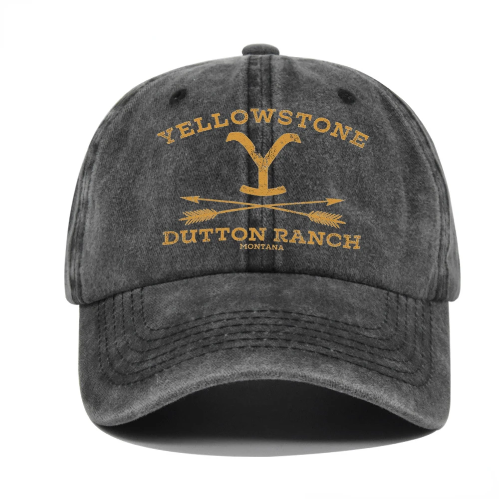 Top Trends: Yellowstone Dutton Ranch Baseball Cap Vintage Washed Dad Hat Distressed Sun Hat Unisex Snapback Hat Visors Shoppable Styles