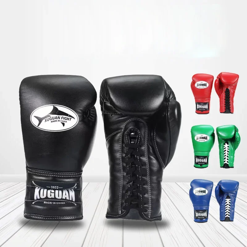 Top Trends: Professional Boxing Gloves Adult Free Combat Gloves For Men Women Muay High Quality Thai Mma Boxing Training Equipment Shoppable Styles