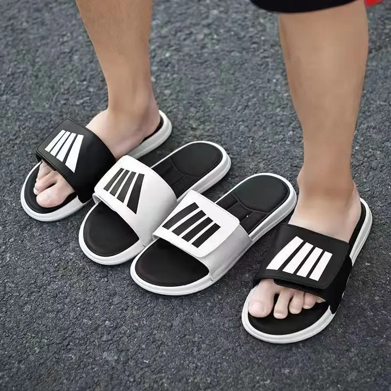 Top Trends: New Fashion Slippers Men Women Summer Sports Outdoor Non-Slip Soft Bottom Indoor Sandals Couples Streetwear Ciabatte Flip Flop Shoppable Styles