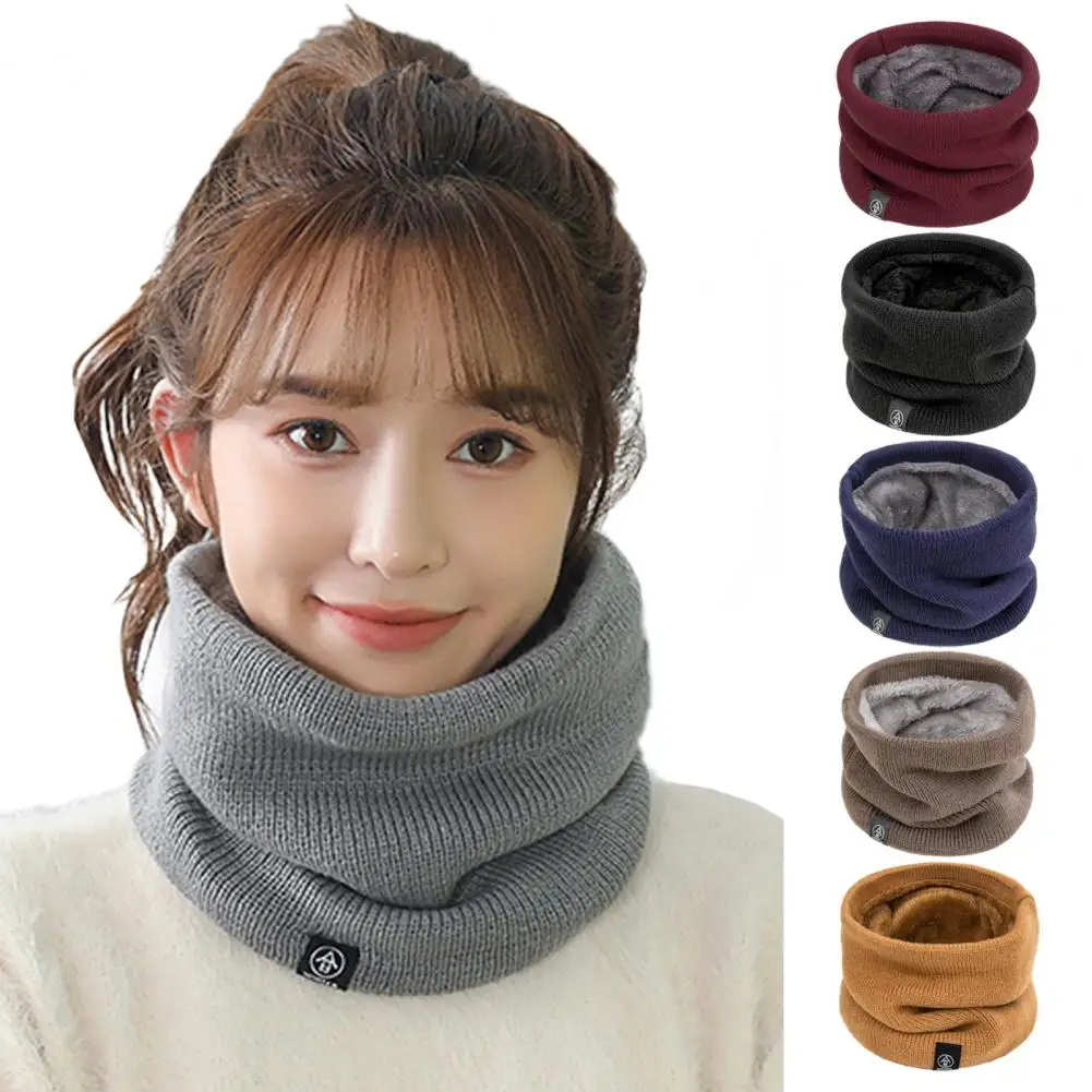 Top Trends: Cycling Neck Wrap Thick Soft Plush Elastic Regular Fit Warm Windproof Cold Resistant Color Outdoor Skiing Skating Neck Warmer Shoppable Styles