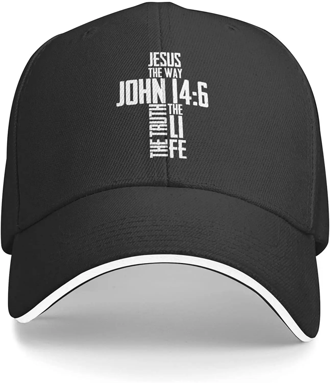 Top Trends: Original Classic Casquette Hat Men Women Christian Bible Verse Jesus The Way John 14:6 Baseball Cap Dad Hat Black Caps Shoppable Styles