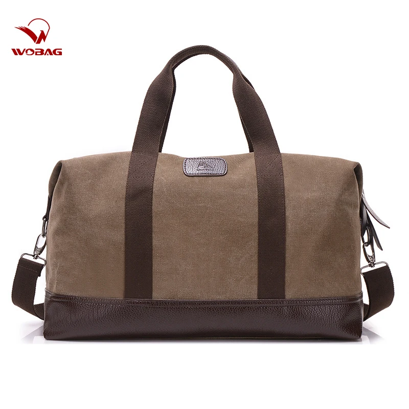 Top Trends: Vintage Canvas Bags For Men Travel Hand Luggage Bags Weekend Overnight Bags Big Outdoor Storage Bag Large Capacity Duffle Bag Shoppable Styles