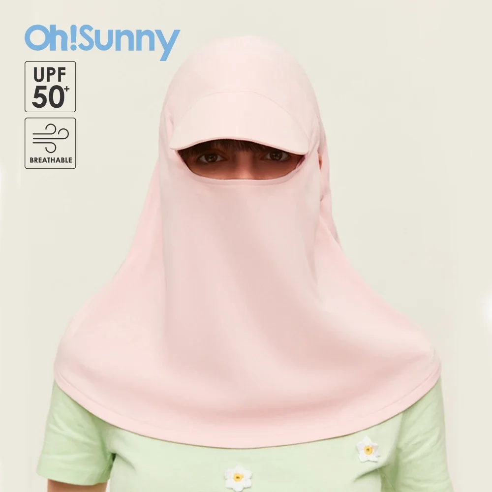 Top Trends: OhSunny Sunscreen Balaclava Full Face Mask Windproof Breathable Buttons Brim Neck Protect Headgear Scarf Outdoor Cycling Shoppable Styles