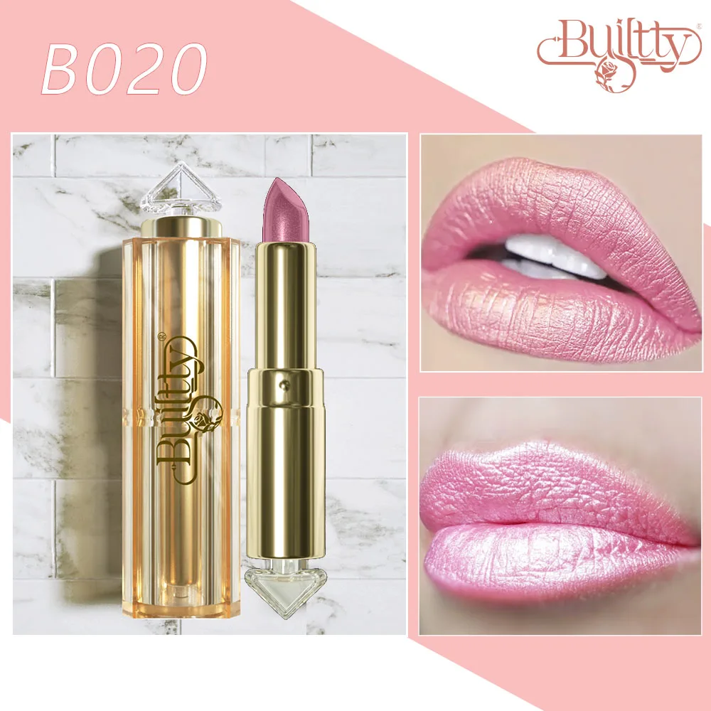 Top Trends: Gold Lipstick New Fashion Waterproof Matte Lipstick Long Lasting Sexy Lip Stick Makeup Korean Shoppable Styles - Image 4