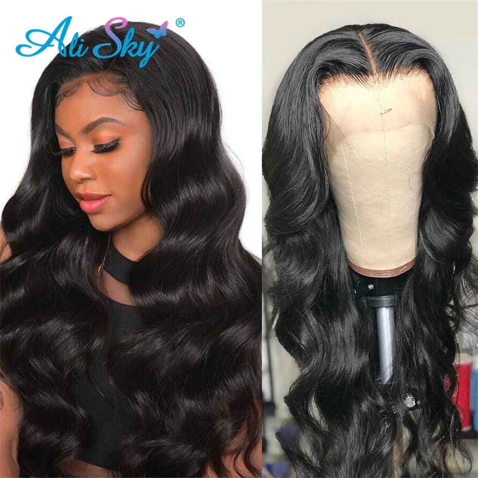 Top Trends: Long Wigs Body Wave Human Lace Front Wig 13x4 Transparent Lace Frontal Wigs Remy Brazilian Human Hair Glueless Full Preplucked Shoppable Styles