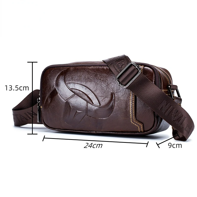 Top Trends: 2023 Men's Leather Business Casual Shoulder Cross-body Bag Multifunctional Horizontal Shoulder Small Shoulder Bag Shoppable Styles