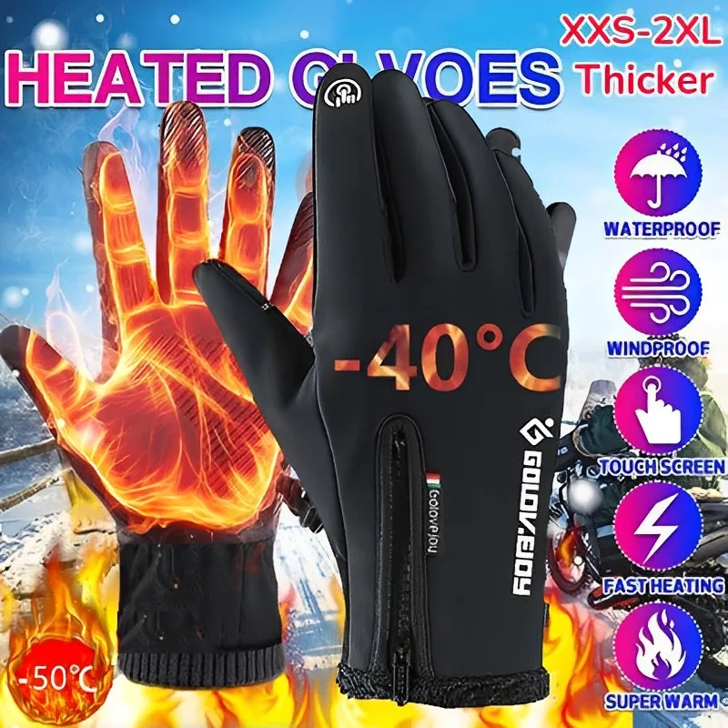 Top Trends: Winter Gloves For Men Women Warm Tactical Gloves Touchscreen Waterproof Hiking Skiing Fishing Cycling Snowboard Non-slip Gloves Shoppable Styles