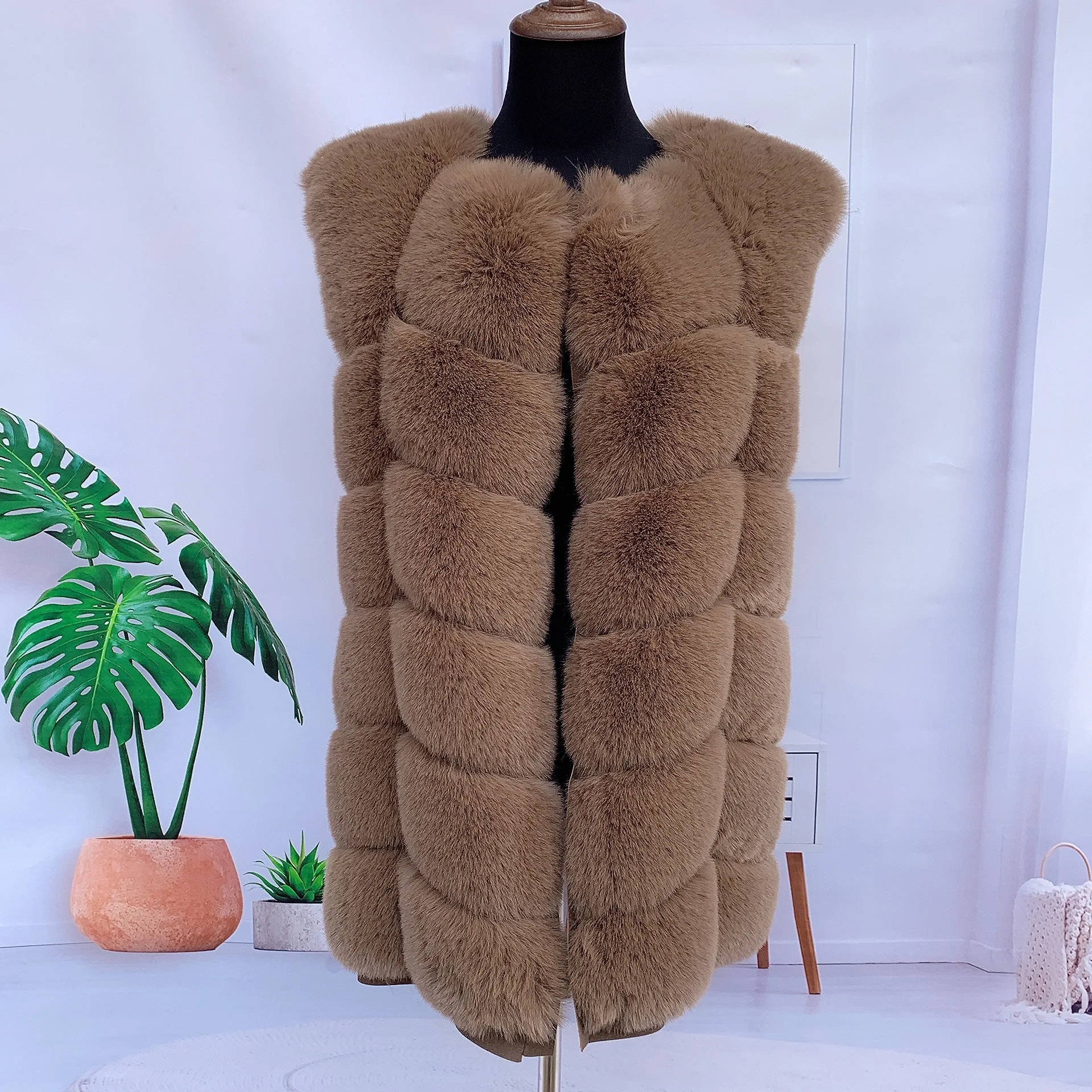 Top Trends: Fur Faux Fur Fox Fur Vest Ladies Winter Autumn Coat Faux Fur Fluffy Jacket Women Jacket Shaggy Coat Fur Jackets Faux Fur Jackets Shoppable Styles