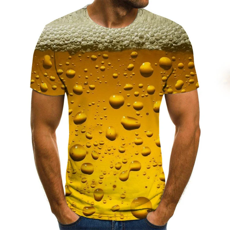 Top Trends: Summer Daily Leisure Man T-shirt Beer Is The Answer Shoppable Styles