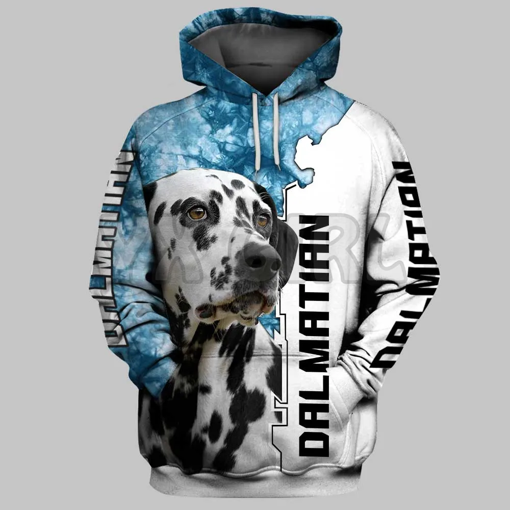 Top Trends: Dalmatian 3D Printed Hoodies Unisex Pullovers Funny Dog Hoodie Casual Street Tracksuit Shoppable Styles