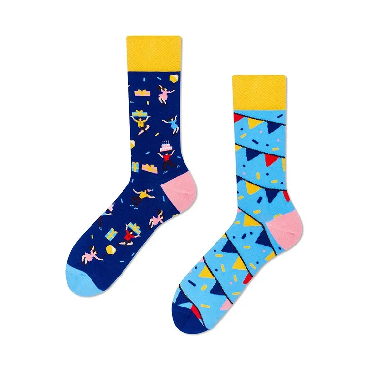 Top Trends: 2023 Autumn 1 Pair Women Socks Original AB Tide Socks Medium High Tube Colorful Socks Animal Flower Cotton Socks Unisex Socks Shoppable Styles - Image 6