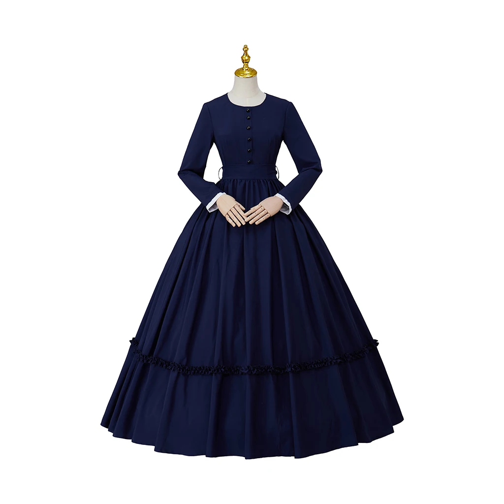 Top Trends: Victorian 1860s Dress Civil War Dress Medieval Ball Gown Vintage Costumes Renaissance Historical Period Mourning Dress Shoppable Styles