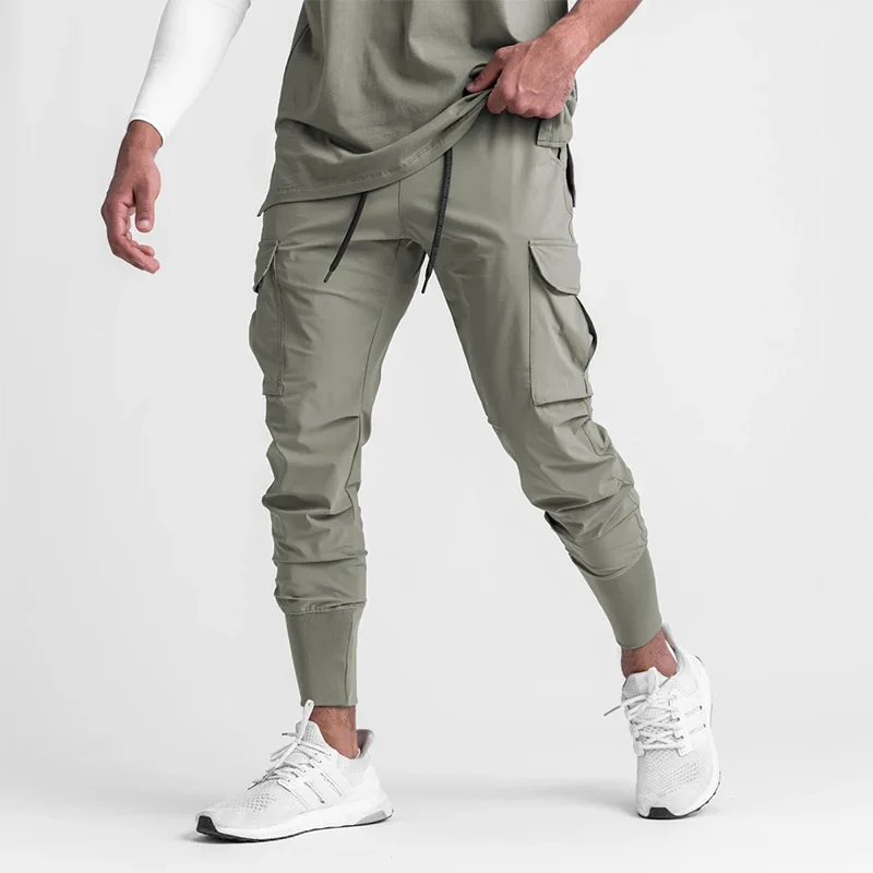 Top Trends: Jogger Men&#039;s Sport Pants Street Wear Elastic Fashion Casual Men Sweatpants With Pockets Gym Running Solid Training Trousers Shoppable Styles