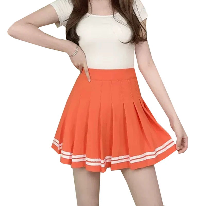 Top Trends: Without Shorts Pleated Skirts Women Elastic Black Mini Skirt High Waist A-Line Ladies Short Skirts Fashion Sexy Woman Skirt Shoppable Styles