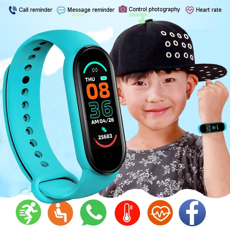 Top Trends: For Xiaomi M7 Smart Watch Children Fitness Sports Smart Band Bluetooth Sleep Monitoring Smartwatch Kids Watch For Boys Girls Shoppable Styles