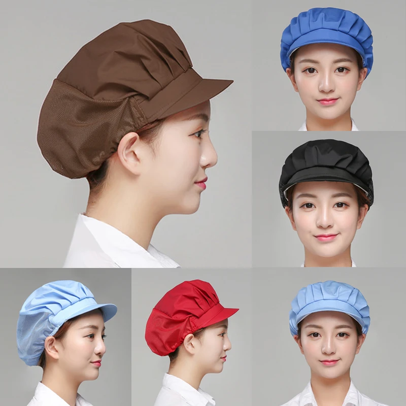 Top Trends: 24 Styles Eastic Practical Restoring Ribbon Hat Breathable Unisex Cafe Bar Restaurant Hotel Bakery Chef Waiter Uniform Caps Shoppable Styles