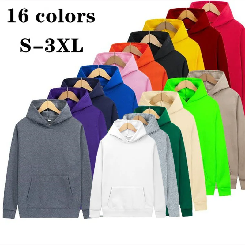 Top Trends: 2023 New Hoodie Spring Autumn Winter Men&#039;s Hoodie Casual Fashion Sweater Solid Color Sweater Shoppable Styles