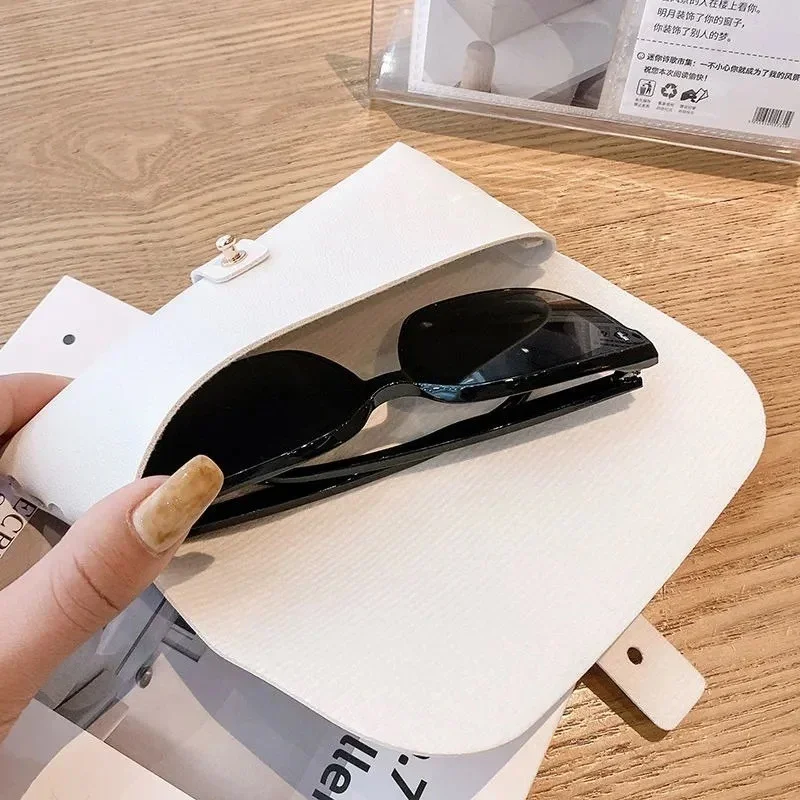 Top Trends: Glasses Case Women PU Leather Soft Glasses Bag Fashion Portable Sunglasses Box Bag Accessories Eyeglasses Case Sunglasses Box Shoppable Styles - Image 5