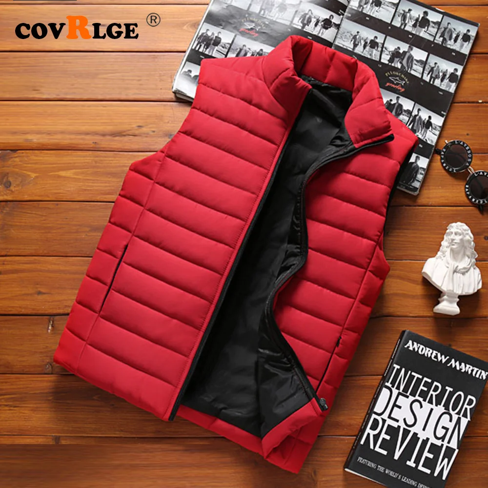 Top Trends: Brand Clothing Vest Jacket Mens Autumn Warm Sleeveless Jacket Male Winter Casual Waistcoat Men Vest Fit Size Veste Homme MWB021 Shoppable Styles