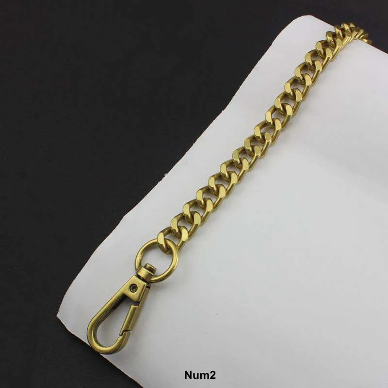 Top Trends: 13mm 10mm NEW Fashion Rainbow Aluminum Iron Chain Bags Purses Shoulder Straps Accessory Factory Quality Plating Cover Wholesale Shoppable Styles - Image 6