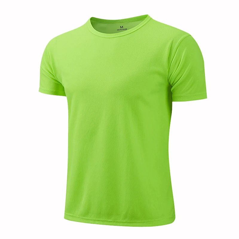 Top Trends: T-shirt Gym Jerseys Fitness Shirt Trainer Running T-shirt Men Breathable Sportswear Class Service Quick-drying Round Neck Sport Shoppable Styles - Image 4