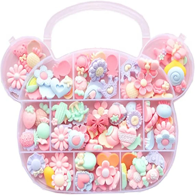 Top Trends: 30pcs Resin Nail Charms 3D Cute Bear Lollipop Candy Jewelry FOR Girls Nail Art Decoration Kawaii Accessories DIY Mnaicure Design Shoppable Styles - Image 3