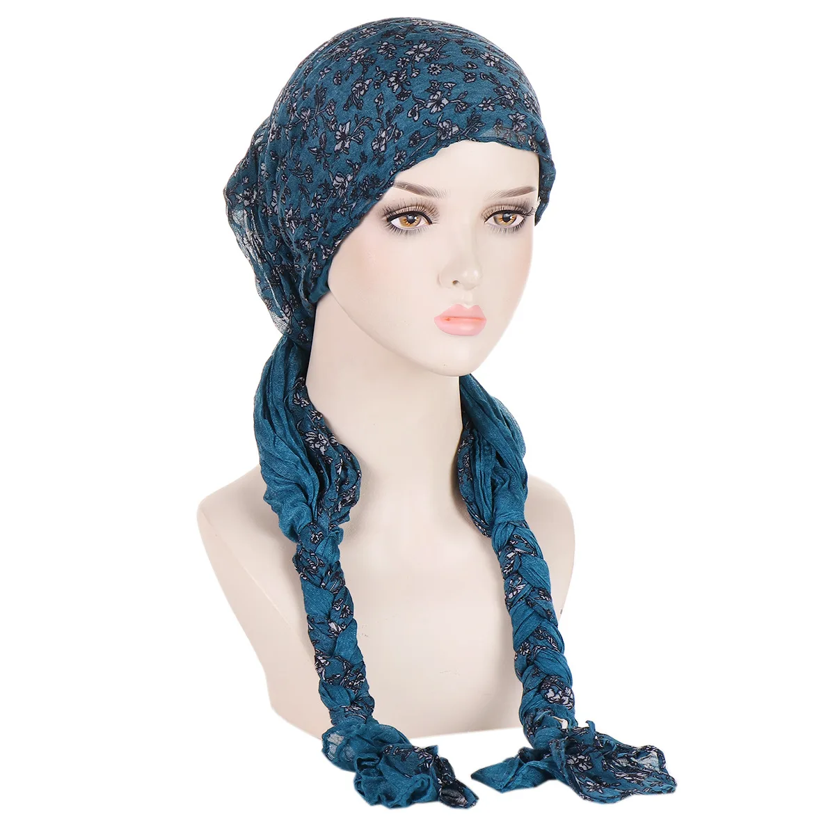 Top Trends: Women's Headband Scarf Fashion Versatile Headband Hat Fashion Print Hat Pre Tied Scarf Hair Loss Head Scarf Muslim Headwrap Shoppable Styles