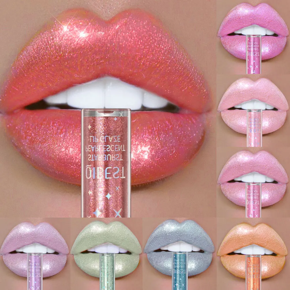 Top Trends: QIBEST Diamond Shiny Lip Gloss Moisturizing Long Lasting Waterproof Glitter Lipstick Lips Makeup Crystal Lip Tint Blam Cosmetic Shoppable Styles